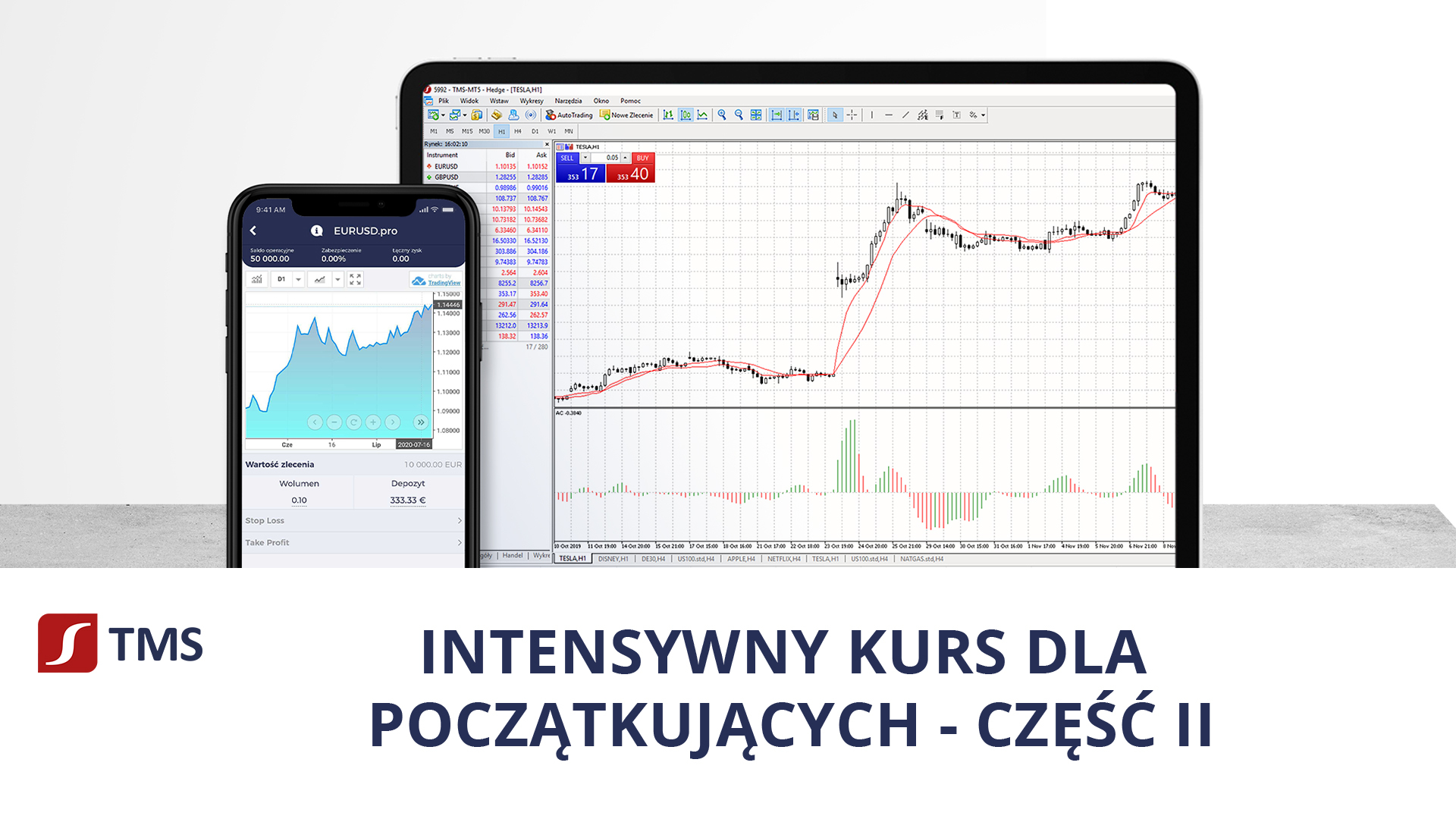 Inwestowanie na platformie MT5 i w aplikacji mobilnej